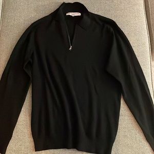 Orlebar Brown wool q-zip, 007 limited collection